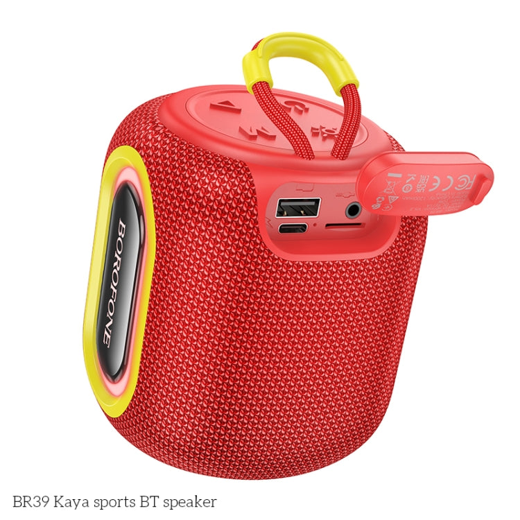 Borofone BR39 Portable Kaya Sports BT Speaker(Black) - Desktop Speaker by Borofone | Online Shopping South Africa | PMC Jewellery | Buy Now Pay Later Mobicred