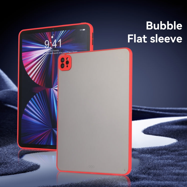 For iPad Pro 11 2024 Skin Feel 2 in 1 PC Hybrid TPU Tablet Case(Red) - iPad Pro 11 2024 Cases by PMC Jewellery | Online Shopping South Africa | PMC Jewellery | Buy Now Pay Later Mobicred