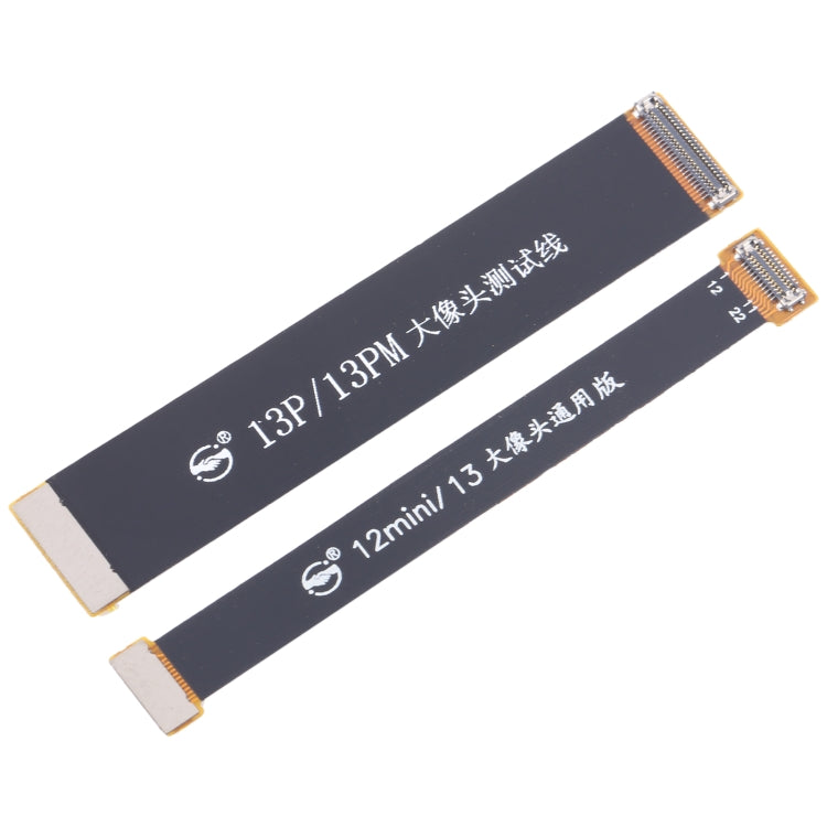 For iPhone 14 Pro 2pcs/Set Rear Camera Extension Test Flex Cable - Test Tools by PMC TechLife | Online Shopping South Africa | PMC TechLife | Buy Now Pay Later Mobicred