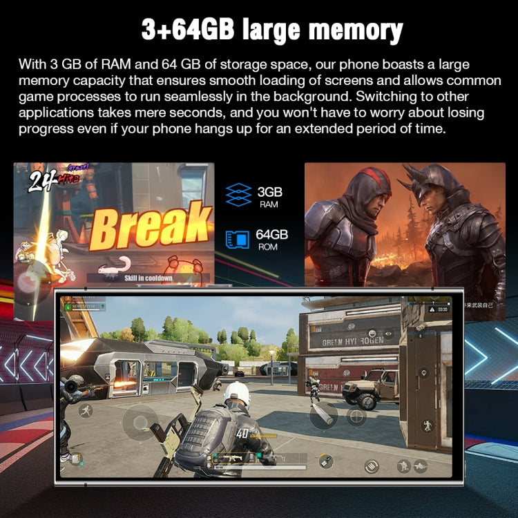 S24 Ultra / L26A, 3GB+64GB, 6.75 inch Screen, Android 8.1 MTK6753 Octa Core, Network: 4G, Dual SIM(Gold) -  by PMC TechLife | Online Shopping South Africa | PMC TechLife | Buy Now Pay Later Mobicred