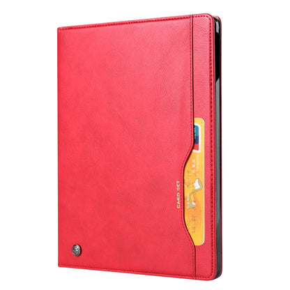 For iPad Pro 11 2024 Knead Skin Texture Horizontal Flip Leather Smart Tablet Case(Red) - iPad Pro 11 2024 Cases by PMC Jewellery | Online Shopping South Africa | PMC Jewellery | Buy Now Pay Later Mobicred