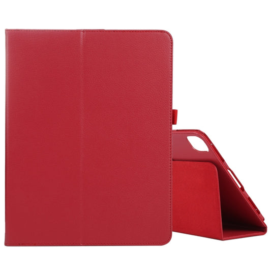 For iPad Air 11 2024 Litchi Texture Solid Color Leather Tablet Case(Red) - iPad Air 11 2024 Cases by PMC Jewellery | Online Shopping South Africa | PMC Jewellery | Buy Now Pay Later Mobicred