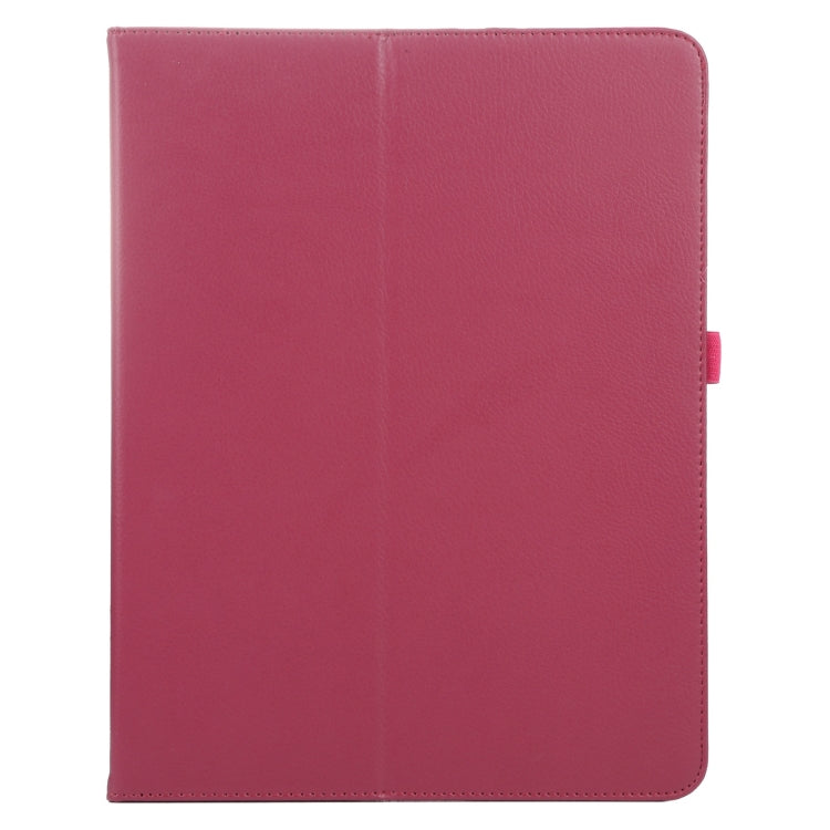For iPad Pro 11 2024 Litchi Texture Solid Color Leather Tablet Case(Rose Red) - iPad Pro 11 2024 Cases by PMC Jewellery | Online Shopping South Africa | PMC Jewellery | Buy Now Pay Later Mobicred