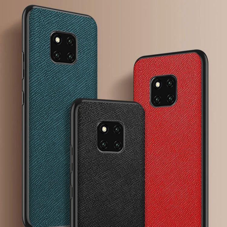 For Huawei Mate 60 Cross Texture PU Leather Phone Case(Dark Green) - Huawei Cases by PMC Jewellery | Online Shopping South Africa | PMC Jewellery | Buy Now Pay Later Mobicred