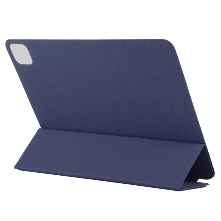 For iPad Pro 13 2024 Double-sided Clip Non-buckle Magnetic PU Smart Tablet Case(Dark Blue) - iPad Air 13 2025 / 2024 Cases by PMC TechLife | Online Shopping South Africa | PMC TechLife | Buy Now Pay Later Mobicred