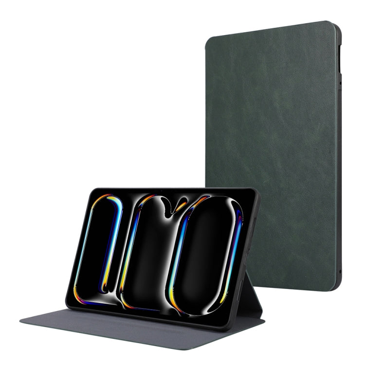 For iPad Pro 11 2024 TPU Flip Tablet Protective Leather Case(Green) - free shipping - PMC TechLife - Order now!