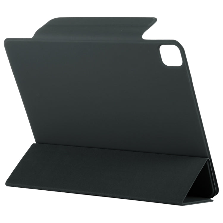 For iPad Pro 11 2024 Double-sided Clip Fixed Buckle Magnetic PU Leather Smart Tablet Case(Black) - iPad Pro 11 2024 Cases by PMC Jewellery | Online Shopping South Africa | PMC Jewellery | Buy Now Pay Later Mobicred