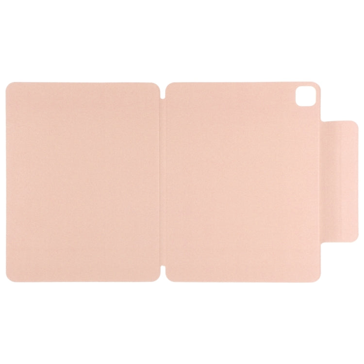 For iPad Pro 11 2024 Double-sided Clip Fixed Buckle Magnetic PU Leather Smart Tablet Case(Gold) - iPad Pro 11 2024 Cases by PMC TechLife | Online Shopping South Africa | PMC TechLife | Buy Now Pay Later Mobicred