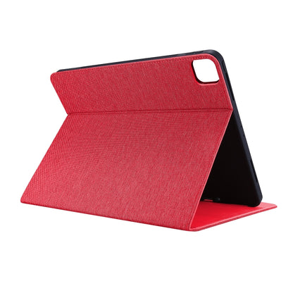 For iPad Pro 13 2024 Fabric Leather Tablet Case(Red) - iPad Pro 13 2024 Cases by PMC Jewellery | Online Shopping South Africa | PMC Jewellery | Buy Now Pay Later Mobicred