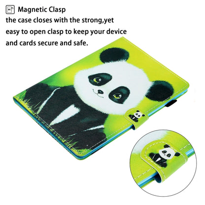 For iPad Pro 11 2024 Coloured Drawing Stitching Smart Leather Tablet Case(Panda) - iPad Pro 11 2024 Cases by PMC Jewellery | Online Shopping South Africa | PMC Jewellery | Buy Now Pay Later Mobicred