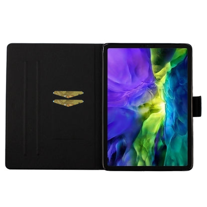 For iPad Pro 11 2024 Voltage Coloured Drawing Smart Leather Tablet Case(Girl Back) - iPad Pro 11 2024 Cases by PMC Jewellery | Online Shopping South Africa | PMC Jewellery | Buy Now Pay Later Mobicred