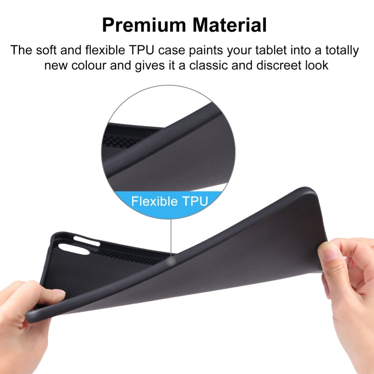 For iPad Pro 13 2024 TPU Tablet Case(Black) - iPad Pro 13 2024 Cases by PMC TechLife | Online Shopping South Africa | PMC TechLife | Buy Now Pay Later Mobicred