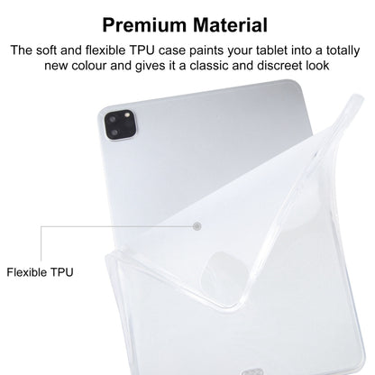 For iPad Pro 11 2024 TPU Tablet Case(Frosted Clear) - iPad Pro 11 2024 Cases by PMC Jewellery | Online Shopping South Africa | PMC Jewellery | Buy Now Pay Later Mobicred