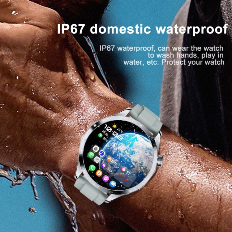 WS-26 1.52 inch IP67 Sport Smart Watch Support Bluetooth Call / Sleep / Blood Oxygen / Heart Rate / Blood Pressure Health Monitor, Steel Strap(Black) - Smart Watches by PMC Jewellery | Online Shopping South Africa | PMC Jewellery | Buy Now Pay Later Mobicred