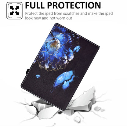 For iPad Pro 11 2024 Painted Elastic Band Smart Leather Tablet Case(Flower) - iPad Pro 11 2024 Cases by PMC Jewellery | Online Shopping South Africa | PMC Jewellery | Buy Now Pay Later Mobicred