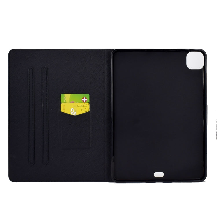 For iPad Pro 11 2024 Colored Drawing Smart Leather Tablet Case(Kitty) - iPad Pro 11 2024 Cases by PMC Jewellery | Online Shopping South Africa | PMC Jewellery | Buy Now Pay Later Mobicred