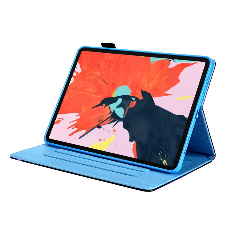 For iPad Pro 11 2024 Colored Drawing Leather Smart Tablet Case(Pear Flowers) - iPad Pro 11 2024 Cases by PMC TechLife | Online Shopping South Africa | PMC TechLife | Buy Now Pay Later Mobicred