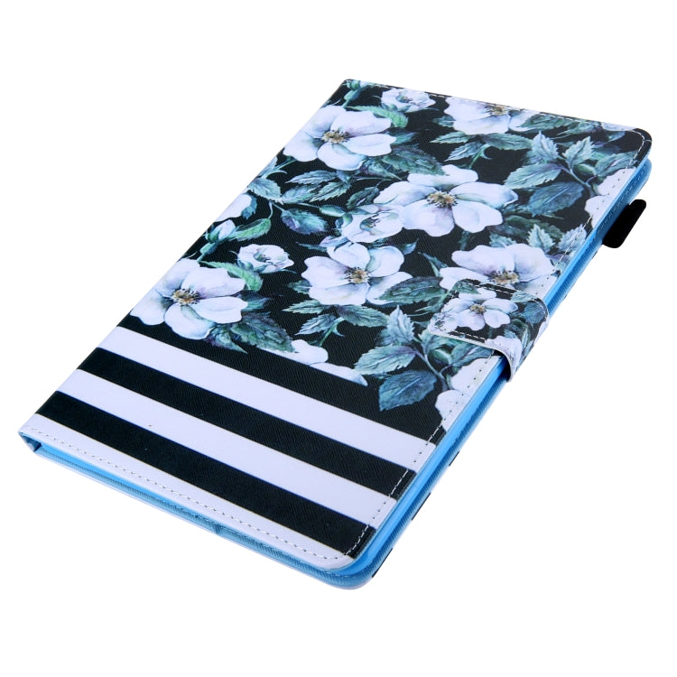 For iPad Pro 11 2024 Colored Drawing Leather Smart Tablet Case(Pear Flowers) - iPad Pro 11 2024 Cases by PMC Jewellery | Online Shopping South Africa | PMC Jewellery | Buy Now Pay Later Mobicred