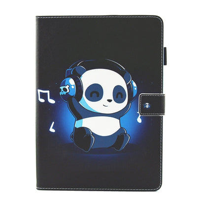 For iPad Pro 11 2024 Colored Drawing Leather Smart Tablet Case(Music Panda) - iPad Pro 11 2024 Cases by PMC Jewellery | Online Shopping South Africa | PMC Jewellery | Buy Now Pay Later Mobicred