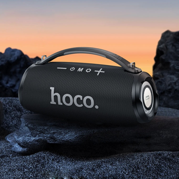 hoco HA4 Surge Outdoor Bluetooth 5.3 Speaker Support TWS / FM(Black) - Desktop Speaker by hoco | Online Shopping South Africa | PMC Jewellery | Buy Now Pay Later Mobicred