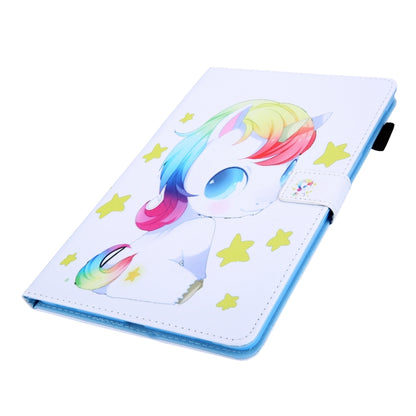 For iPad Pro 11 2024 Colored Drawing Leather Smart Tablet Case(Unicorn Baby) - iPad Pro 11 2024 Cases by PMC Jewellery | Online Shopping South Africa | PMC Jewellery | Buy Now Pay Later Mobicred