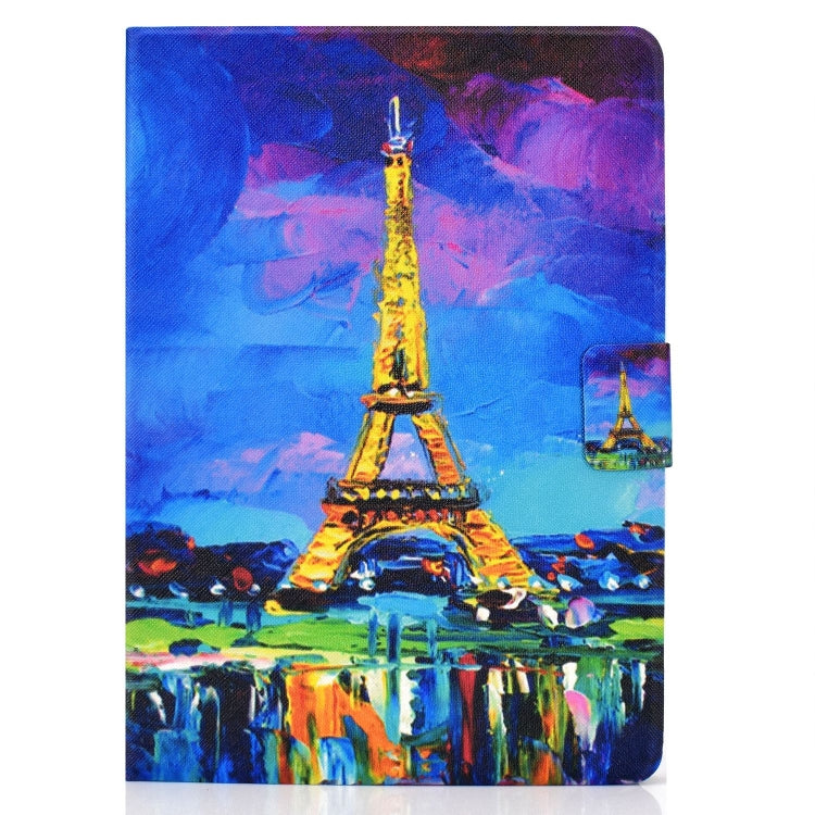 For iPad Pro 11 2024 Voltage Colored Drawing Smart Leather Tablet Case(Eiffel Tower) - iPad Pro 11 2024 Cases by PMC Jewellery | Online Shopping South Africa | PMC Jewellery | Buy Now Pay Later Mobicred