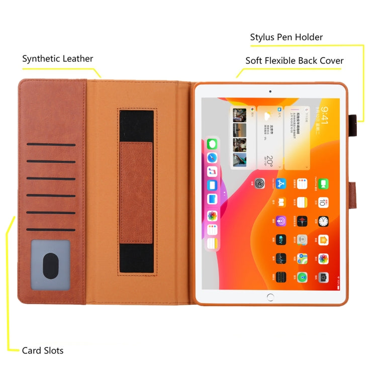 For iPad Pro 11 2024 Business Style Horizontal Flip Leather Smart Tablet Case with Holder(Brown) - iPad Pro 11 2024 Cases by PMC TechLife | Online Shopping South Africa | PMC TechLife | Buy Now Pay Later Mobicred