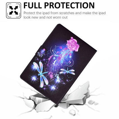 For iPad Pro 11 2024 Voltage Colored Drawing Smart Leather Tablet Case(Butterfly) - iPad Pro 11 2024 Cases by PMC Jewellery | Online Shopping South Africa | PMC Jewellery | Buy Now Pay Later Mobicred