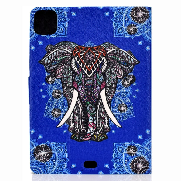 For iPad Pro 11 2024 Voltage Colored Drawing Smart Leather Tablet Case(Ethnic Elephant) - iPad Pro 11 2024 Cases by PMC Jewellery | Online Shopping South Africa | PMC Jewellery | Buy Now Pay Later Mobicred