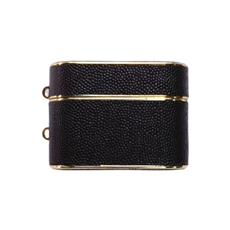 For AirPods Pro 2 Cylindrical Ball Texture Bluetooth Earphone Protective Case(Black) - free shipping - PMC Jewellery - Order now!