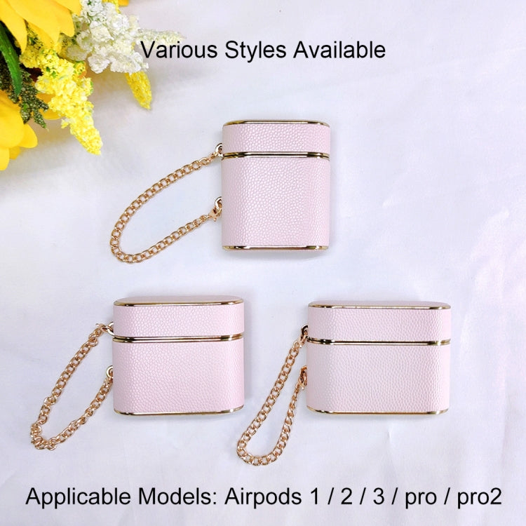 For AirPods Pro Cylindrical Ball Texture Bluetooth Earphone Protective Case(Pink) - For AirPods Pro by PMC Jewellery | Online Shopping South Africa | PMC Jewellery | Buy Now Pay Later Mobicred