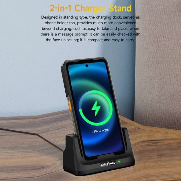 Ulefone UAS22 33W Desk Charging Dock For Armor 26 Ultra - Dock Charger by Ulefone | Online Shopping South Africa | PMC Jewellery | Buy Now Pay Later Mobicred