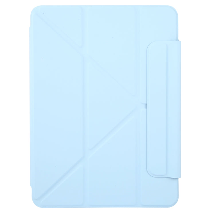 For iPad Pro 13 2024 Y-Shape Double-sided Clip Magnetic Smart Tablet Case(Blue) - iPad Pro 13 2024 Cases by PMC Jewellery | Online Shopping South Africa | PMC Jewellery | Buy Now Pay Later Mobicred