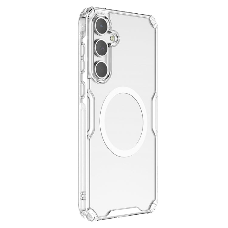 For Samsung Galaxy A55 NILLKIN Ultra Clear Magnetic PC + TPU Phone Case(Transparent) - Galaxy Phone Cases by NILLKIN | Online Shopping South Africa | PMC Jewellery | Buy Now Pay Later Mobicred