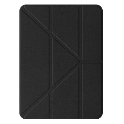 For iPad Pro 11 2024 Mutural Multi-fold Smart Leather Tablet Case(Black) - iPad Pro 11 2024 Cases by Mutural | Online Shopping South Africa | PMC Jewellery | Buy Now Pay Later Mobicred