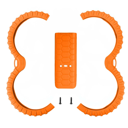 For DJI Avata 2 Sunnylife Drone Anti-Collision Protective Cover Combo Case Kit(Orange) - Cases & Bags by Sunnylife | Online Shopping South Africa | PMC Jewellery | Buy Now Pay Later Mobicred