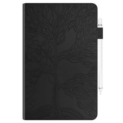 For iPad Pro 13 2024 Tree Life Series Embossed Smart Leather Tablet Case(Black) - iPad Pro 13 2024 Cases by PMC Jewellery | Online Shopping South Africa | PMC Jewellery | Buy Now Pay Later Mobicred