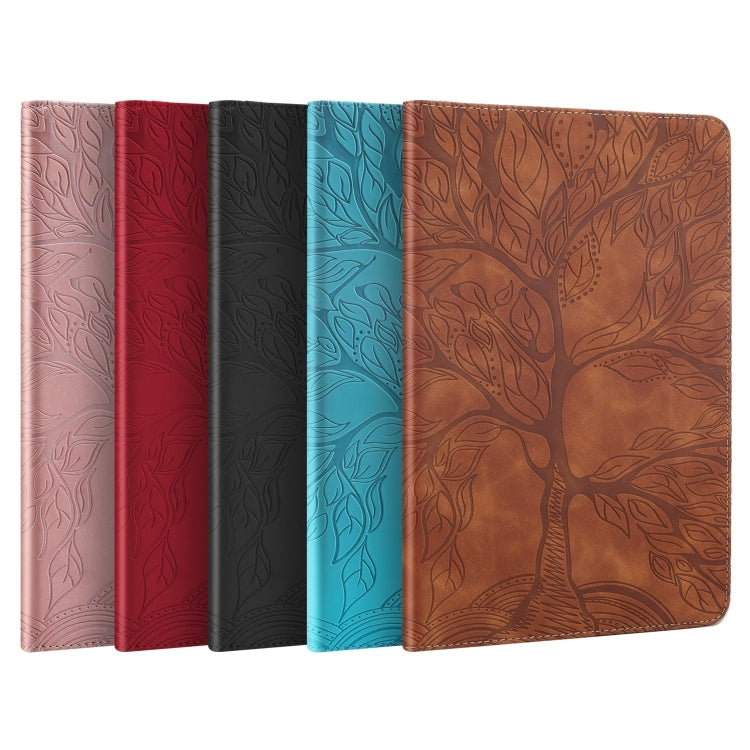 For iPad Pro 11 2024 Tree Life Series Embossed Smart Leather Tablet Case(Red) - iPad Pro 11 2024 Cases by PMC Jewellery | Online Shopping South Africa | PMC Jewellery | Buy Now Pay Later Mobicred