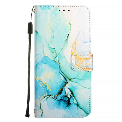 For Xiaomi Redmi K70 / K70 Pro PT003 Marble Pattern Flip Leather Phone Case(Green) - K70 Cases by PMC Jewellery | Online Shopping South Africa | PMC Jewellery | Buy Now Pay Later Mobicred