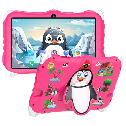 Penguin 7 inch WiFi Kids Tablet PC, 2GB+16GB, Android 7.1 MT6735 Octa Core CPU(Pink) -  by PMC Jewellery | Online Shopping South Africa | PMC Jewellery | Buy Now Pay Later Mobicred