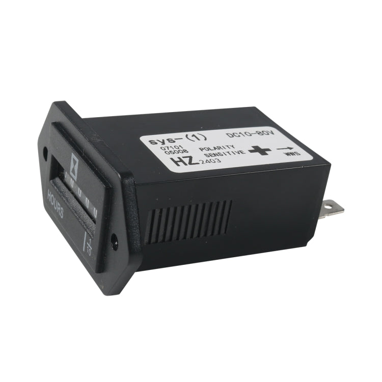Generator / Boat / Off-road Vehicle DC10-80V Industrial Timer(Black) - Engines & Engine Parts by PMC TechLife | Online Shopping South Africa | PMC TechLife | Buy Now Pay Later Mobicred