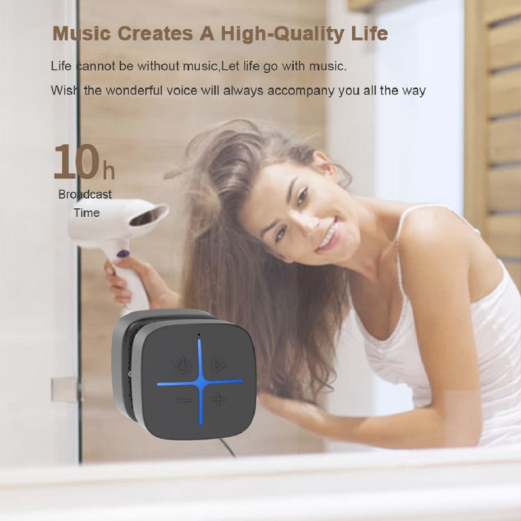 Hileo MZ513 Suction Cup Type Waterproof Wireless Stereo Speaker - Waterproof Speaker by Hileo | Online Shopping South Africa | PMC Jewellery | Buy Now Pay Later Mobicred