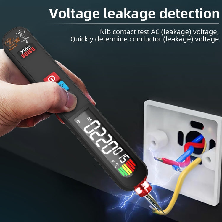 BSIDE S40X Voltage Leakage Detection Digital Multimeter - Digital Multimeter by BSIDE | Online Shopping South Africa | PMC TechLife | Buy Now Pay Later Mobicred
