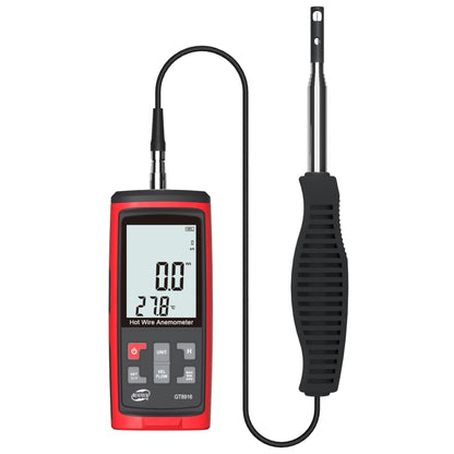 BENETECH GT8616 Handheld Digital LCD Hot Wire Anemometer - Tachometers & Anemometer by BENETECH | Online Shopping South Africa | PMC Jewellery | Buy Now Pay Later Mobicred