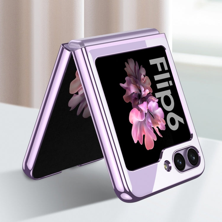 For Samsung Galaxy Z Flip6 / Flip7 FE GKK Electroplating Full Coverage Phone Case(Transparent) - free shipping - PMC Jewellery - Order now!