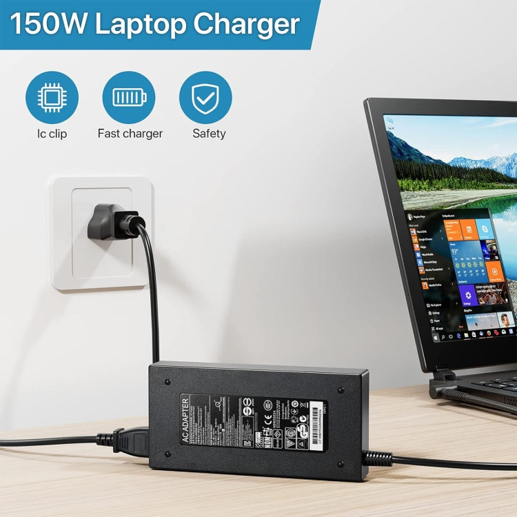 150W 19.5V 7.7A Laptop Notebook Power Adapter For HP 4.5 x 3.0mm, Plug:US Plug - For HP by PMC Jewellery | Online Shopping South Africa | PMC Jewellery | Buy Now Pay Later Mobicred