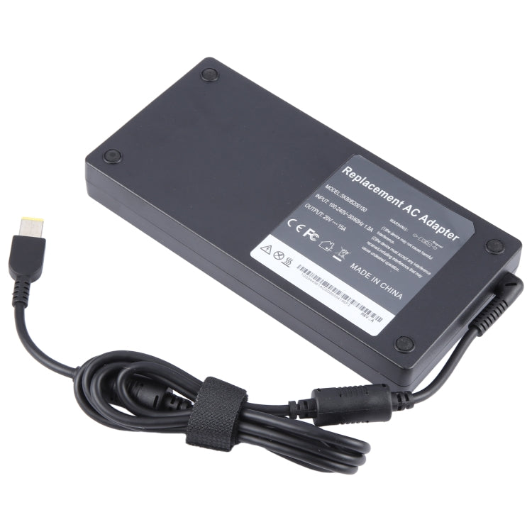 300W 20V 15A Laptop Notebook Power Adapter For Lenovo Big Square USB, Plug:UK Plug - For Lenovo by PMC Jewellery | Online Shopping South Africa | PMC Jewellery | Buy Now Pay Later Mobicred