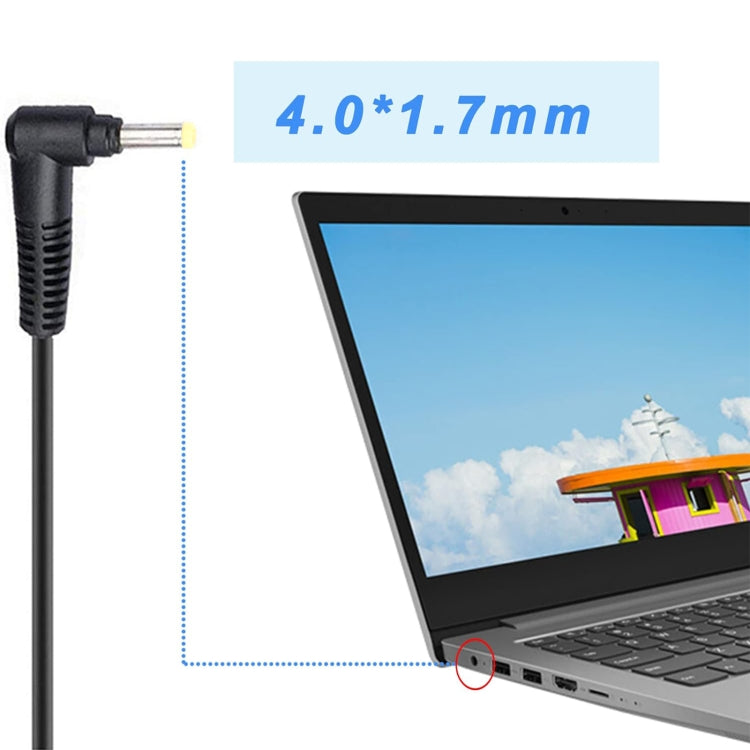 45W 20V 2.25A Laptop Notebook Power Adapter For Lenovo 4.0 x 1.7mm, Plug:UK Plug - For Lenovo by PMC Jewellery | Online Shopping South Africa | PMC Jewellery | Buy Now Pay Later Mobicred