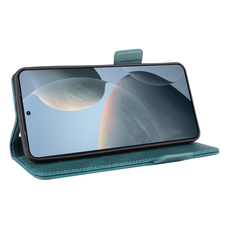 For Redmi K70 / K70 Pro Magnetic Clasp Leather Phone Case(Green) - Xiaomi Cases by PMC Jewellery | Online Shopping South Africa | PMC Jewellery | Buy Now Pay Later Mobicred