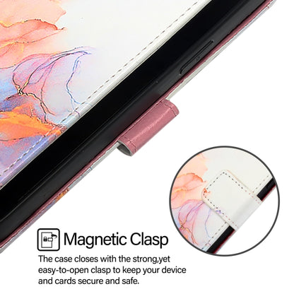 For Blackview A52 PT003 Marble Pattern Flip Leather Phone Case(Galaxy Marble White) - More Brand by PMC Jewellery | Online Shopping South Africa | PMC Jewellery | Buy Now Pay Later Mobicred